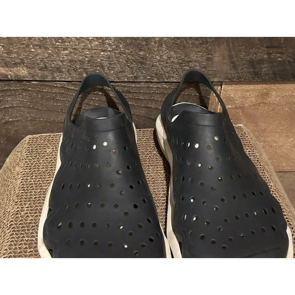 Crocs Iconic Comfort Sling Back Water Crocs‎ Men's Size 6 (M) Navy/White